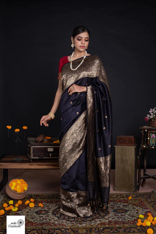 silk Katan saree