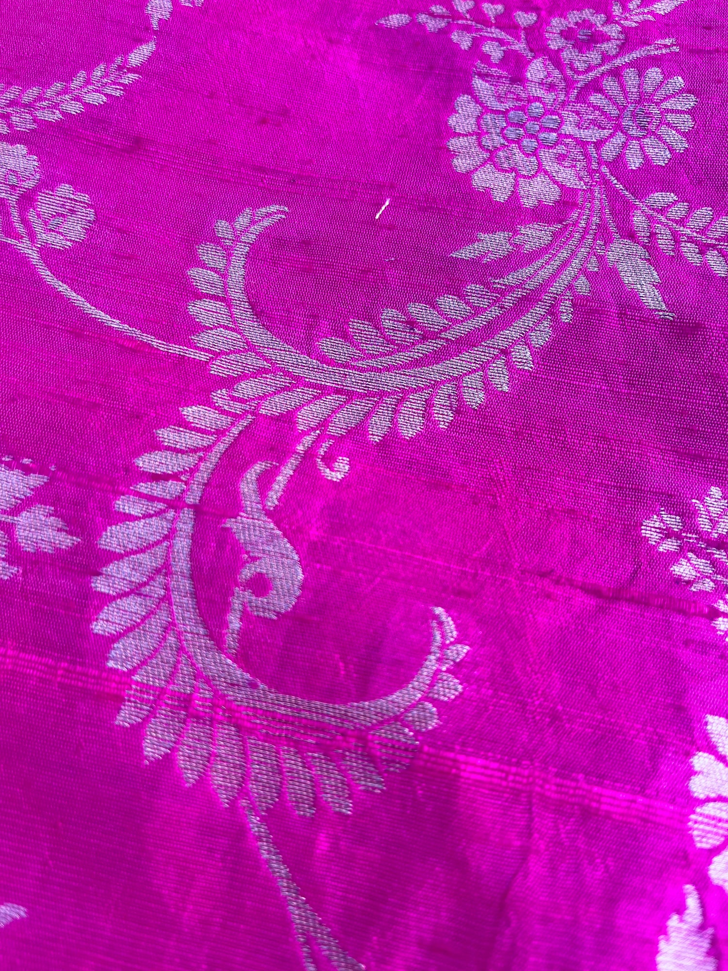 Handwoven Pure Silk Fabric