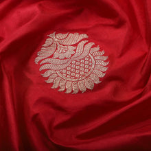 Load image into Gallery viewer, Brick Red Pure Silk Khadwa Handloom Banarasi Suit

