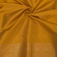 Load image into Gallery viewer, Bright Yellow Pure Katan Silk Jungla Suit Handloom Banarasi Suit Set
