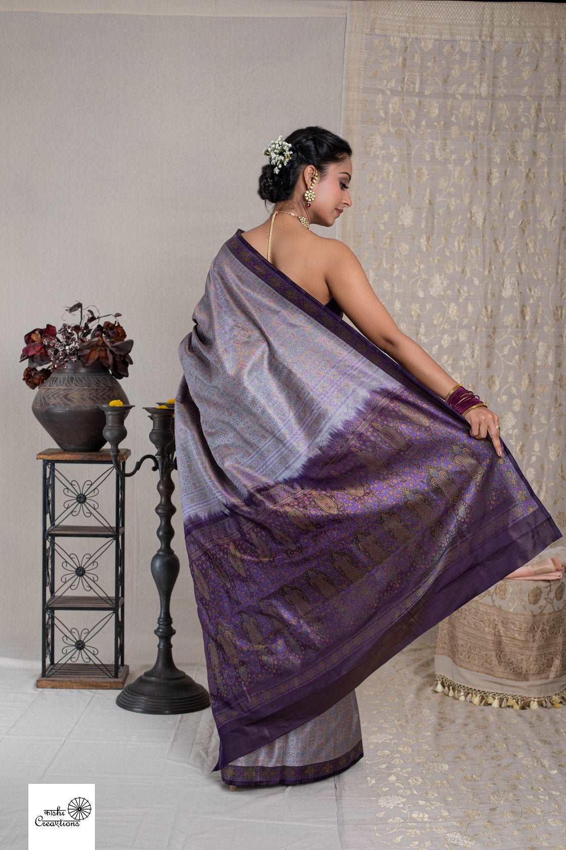 Khurshid Arts Festive Wear Pure Silk Tanchoi Handloom Jamawar Saree, 6.3  Meter at Rs 15000 in Varanasi