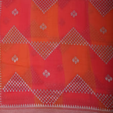 Load image into Gallery viewer, Peach Pink Rangkat Pure Chiffon Handloom Banarasi Saree
