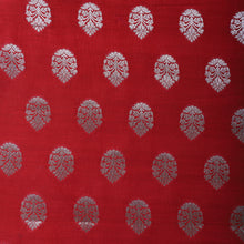Load image into Gallery viewer, Pure Red Cotton Banarasi Handloom Suit

