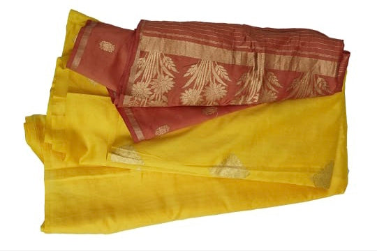 PURE KATAN SILK HANDLOOM SUIT