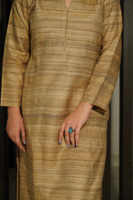 Load image into Gallery viewer, Pure Tussar Silk Handcrafted Kurta
