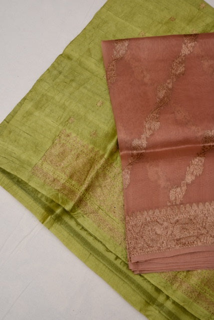 Pure Tussar Silk handloom Suit