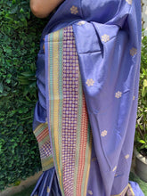 Load image into Gallery viewer, Pure Katan Silk Handloom Saree
