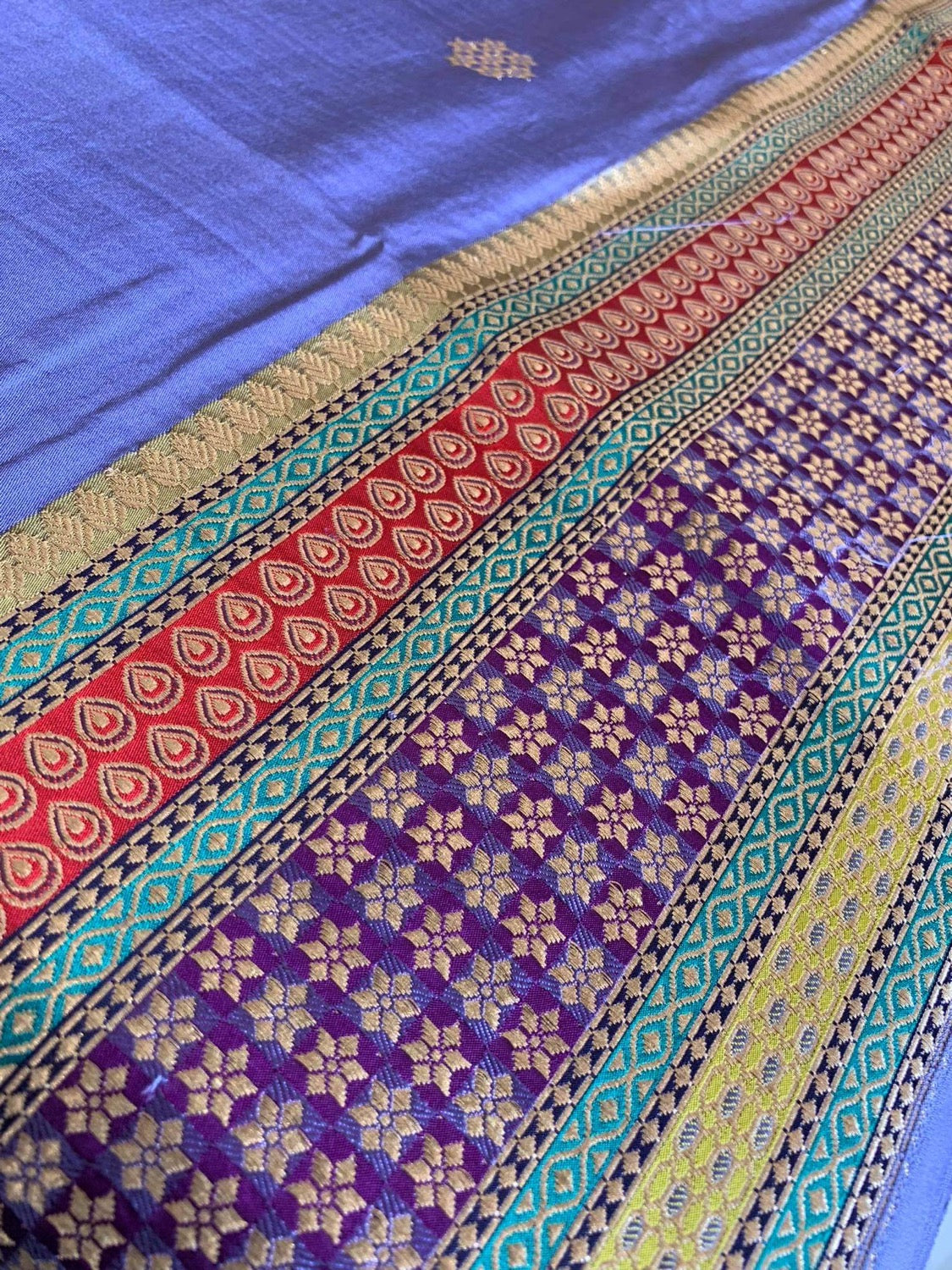 Pure Katan Silk Handloom Saree