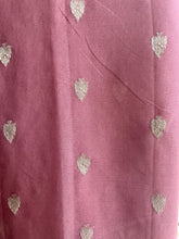 Load image into Gallery viewer, Pink Mauve Khaddi Georgette Handloom Banarasi Saree
