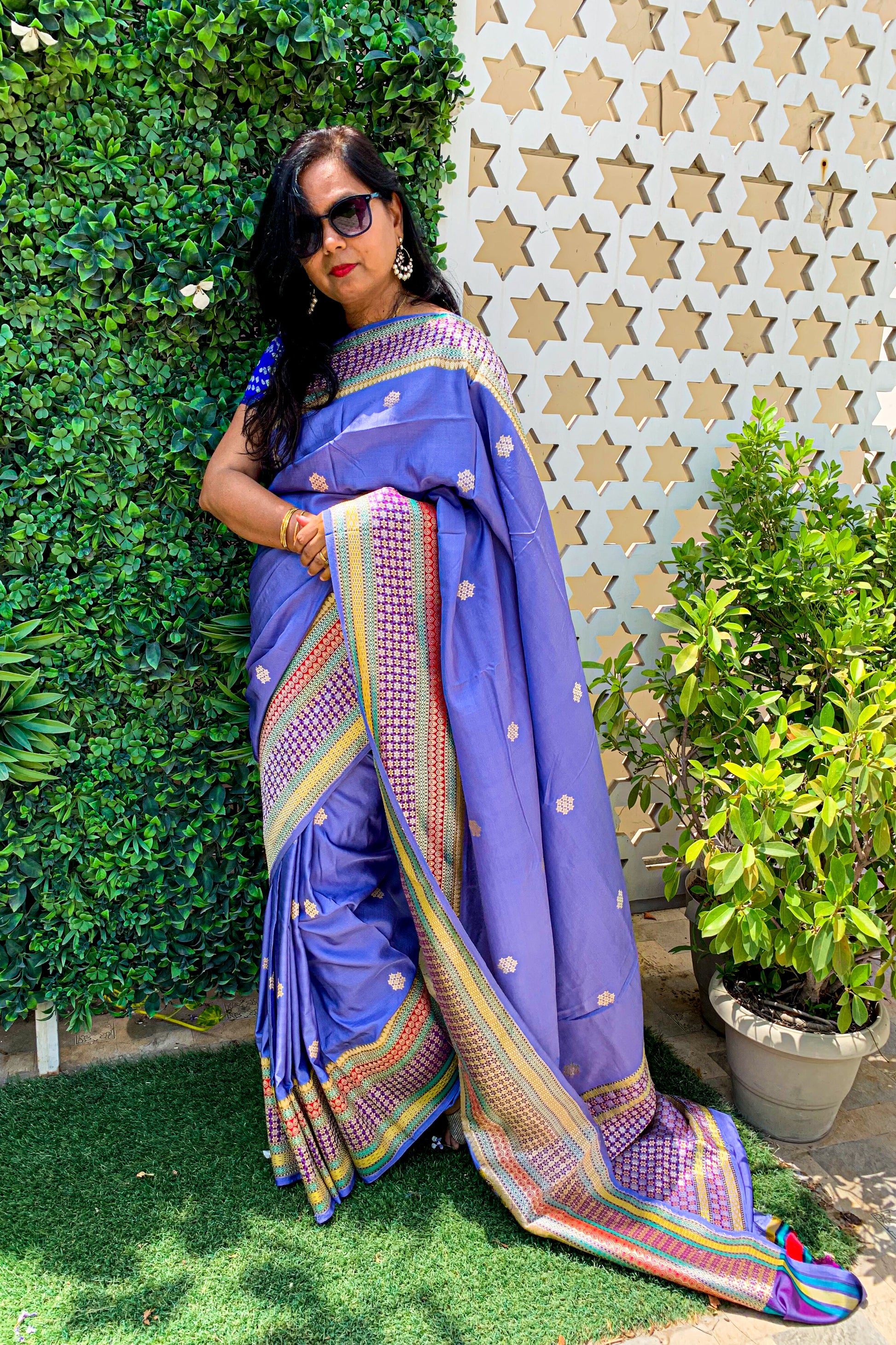 Pure Katan Silk Handloom Saree