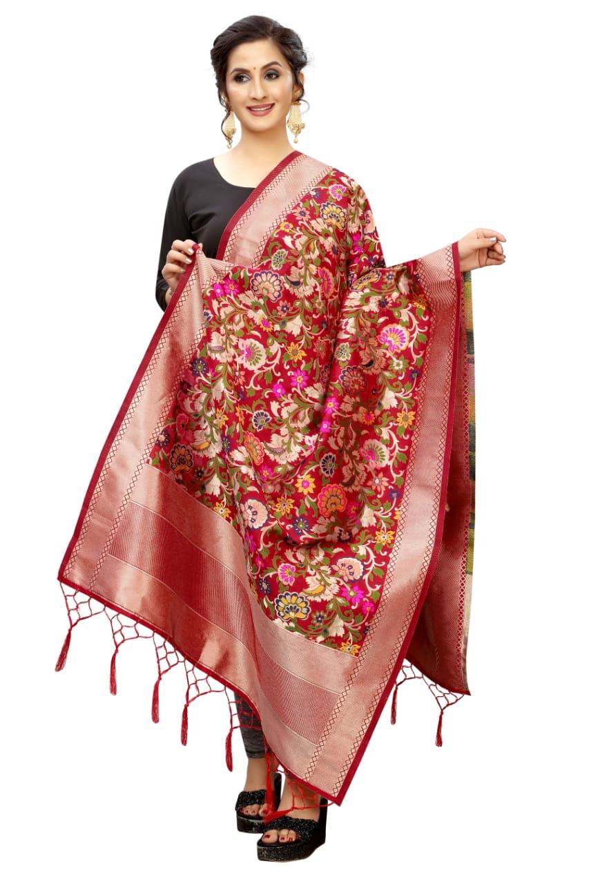 Semi Silk Dupatta